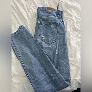 American eagle size 0 standard mom jeans